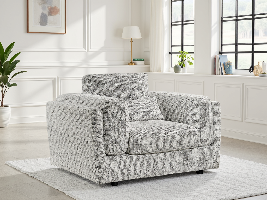 Bari Sofa Grey Armchair