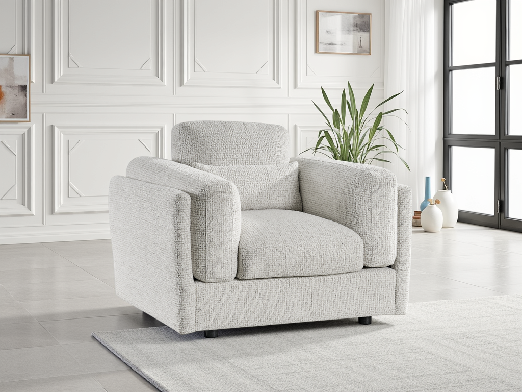 Bari Sofa Beige Armchair