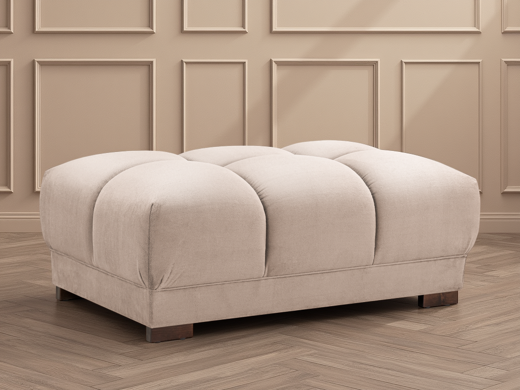 Azzuro Sofa Mocha Footstool