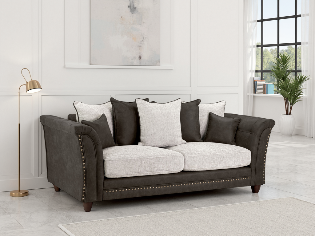 Bella Sofa Grey 3 Seater