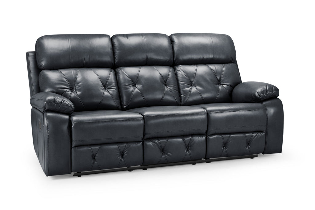 Cody Recliner Sofa Black 3 Seater