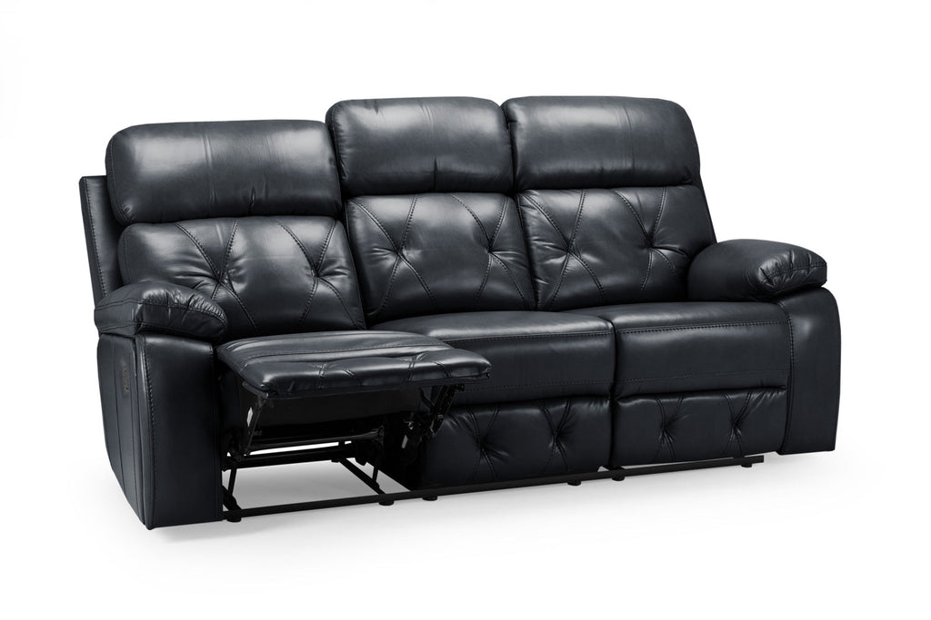 Cody Recliner Sofa Black 3 Seater