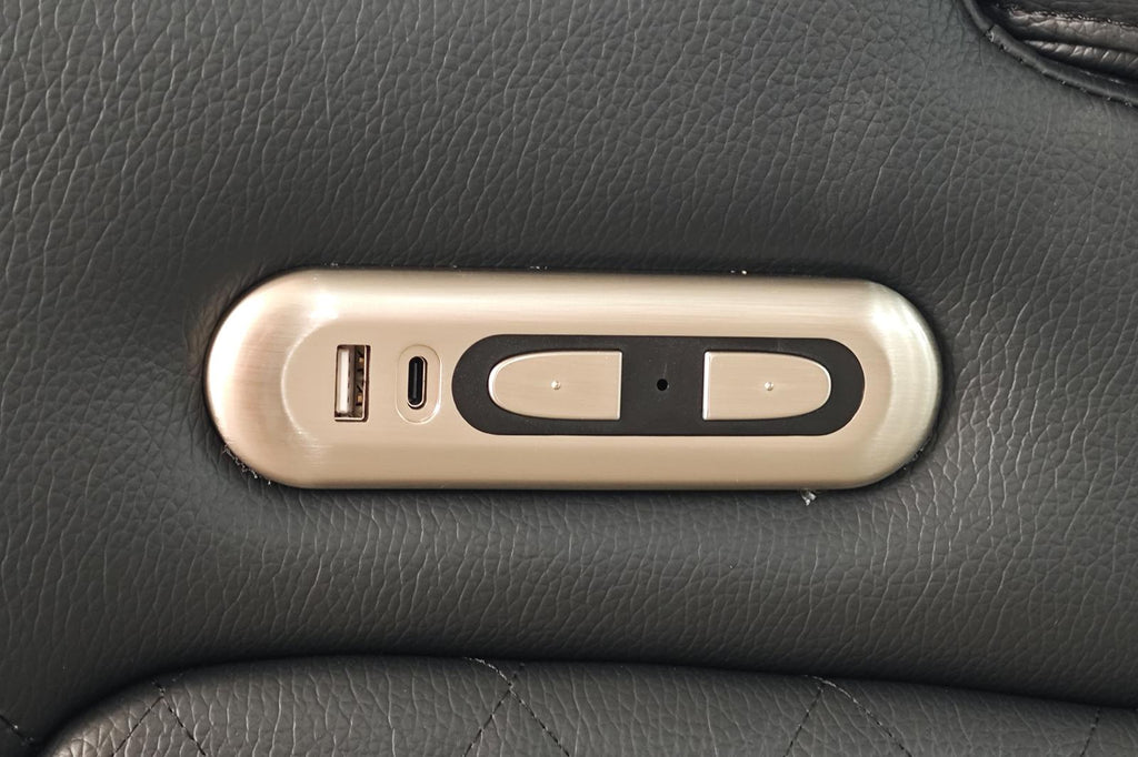 Florence Cinema Sofa Black 3 Seater