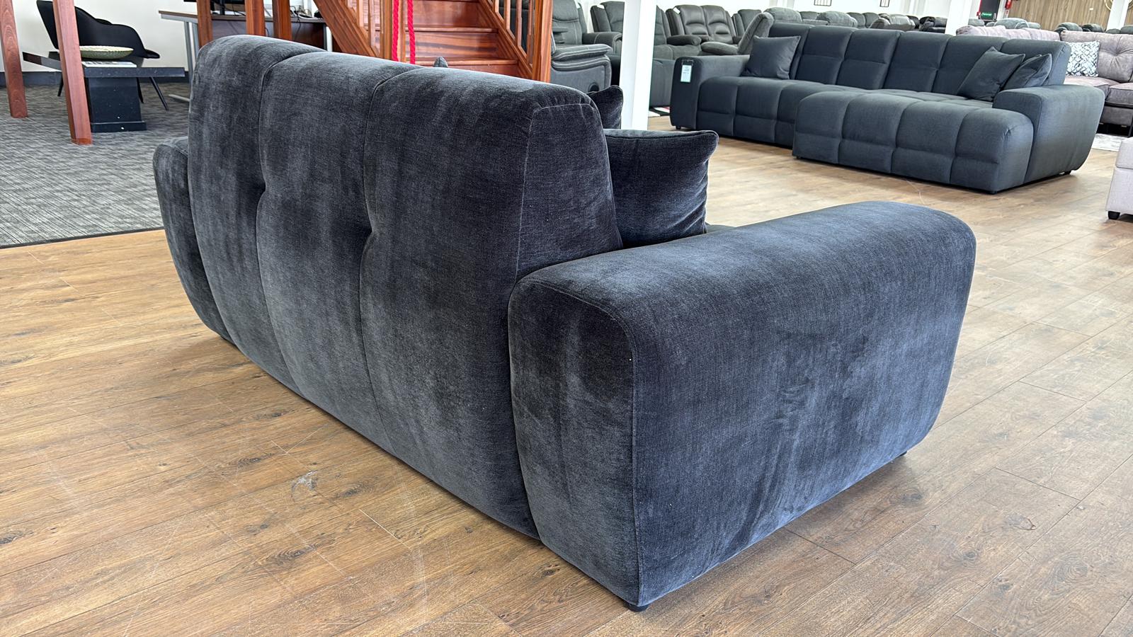 Jacob Sofa Black 3 Seater