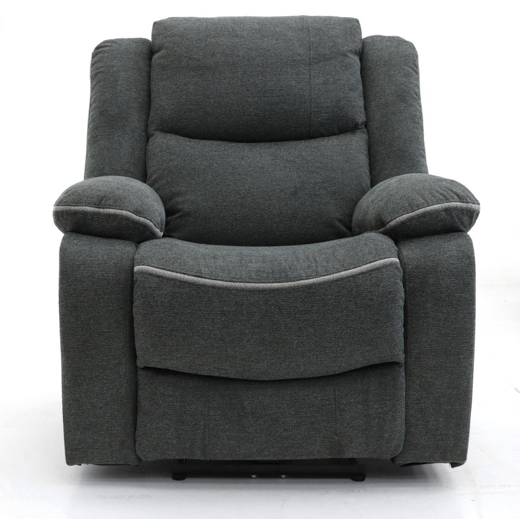 Harald Electric Recliner Sofa Graphite Armchair